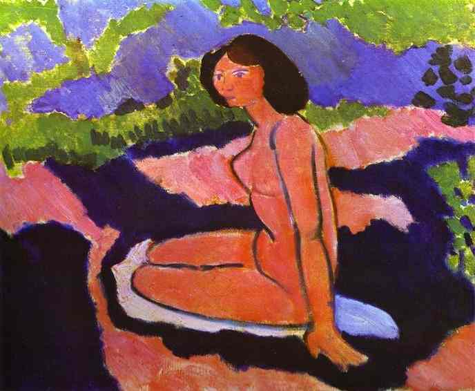 Henri Matisse - Pink Nude, or Seated Nude 1909